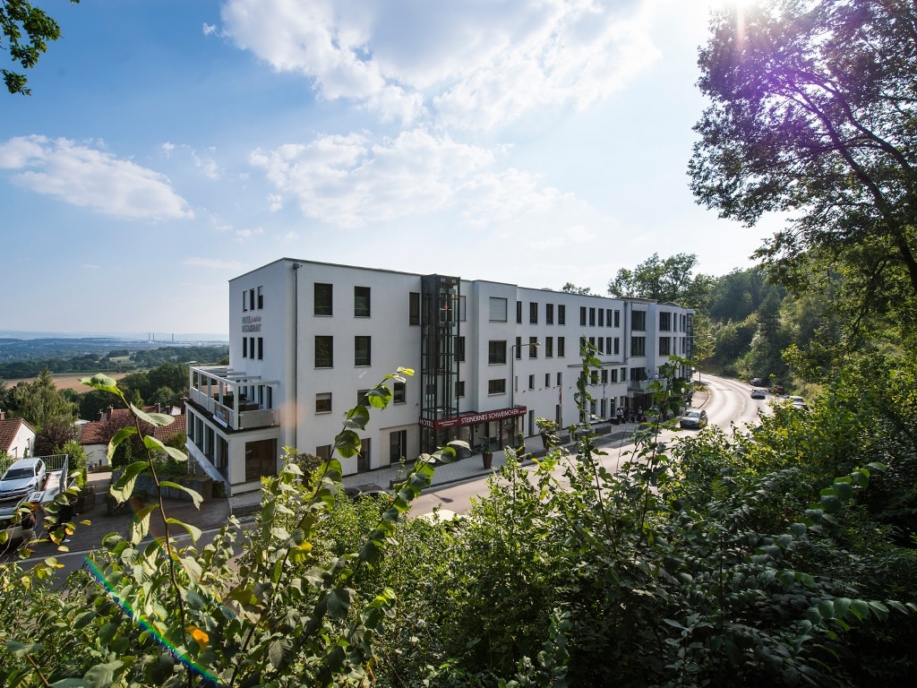 hotel-steinernes-schweinchen-kassel Außenansicht Hotel Steinernes Schweinchen in Kassel