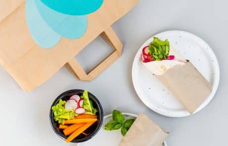 Lecker Essen und Lebensmittel retten Gesundes Essen mit Too Good To Go