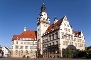 Rathaus Döbeln - Mulderadweg