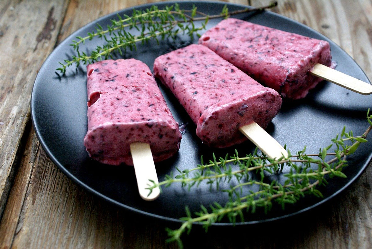 Blaubeereneis
