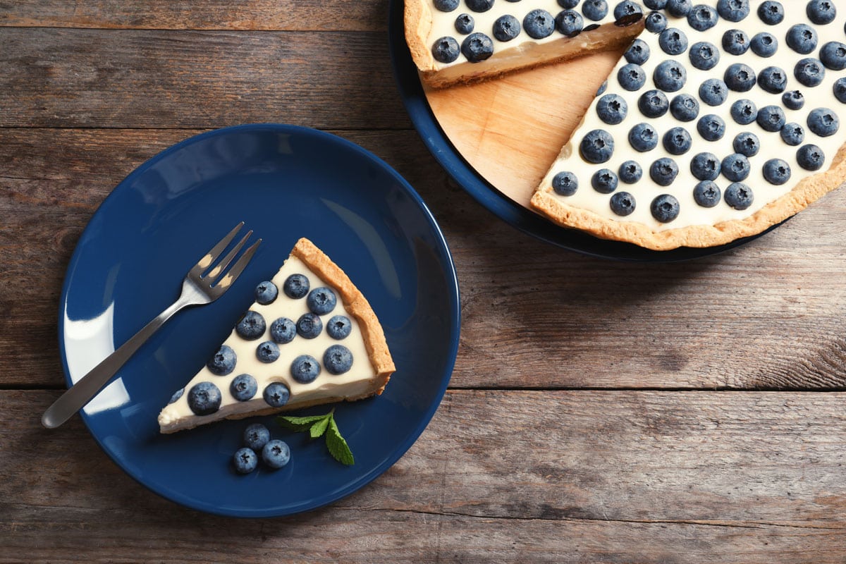 Blaubeerkäsekuchen