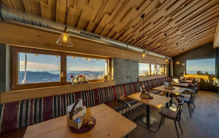 Grinde-Hütte, Ausblick