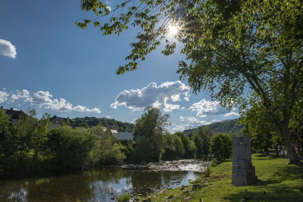 Renaturierung der Lenne im Sauerland bei Lennestadt - Lenneroute