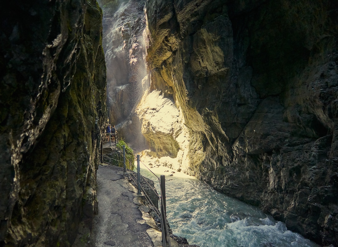 Durch die Höllentalklamm