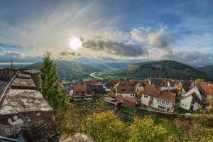Blick ins Neckartal - Neckarsteig