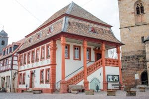 Historisches Rathaus in Freinsheim - Kraut-und-Rüben-Radweg