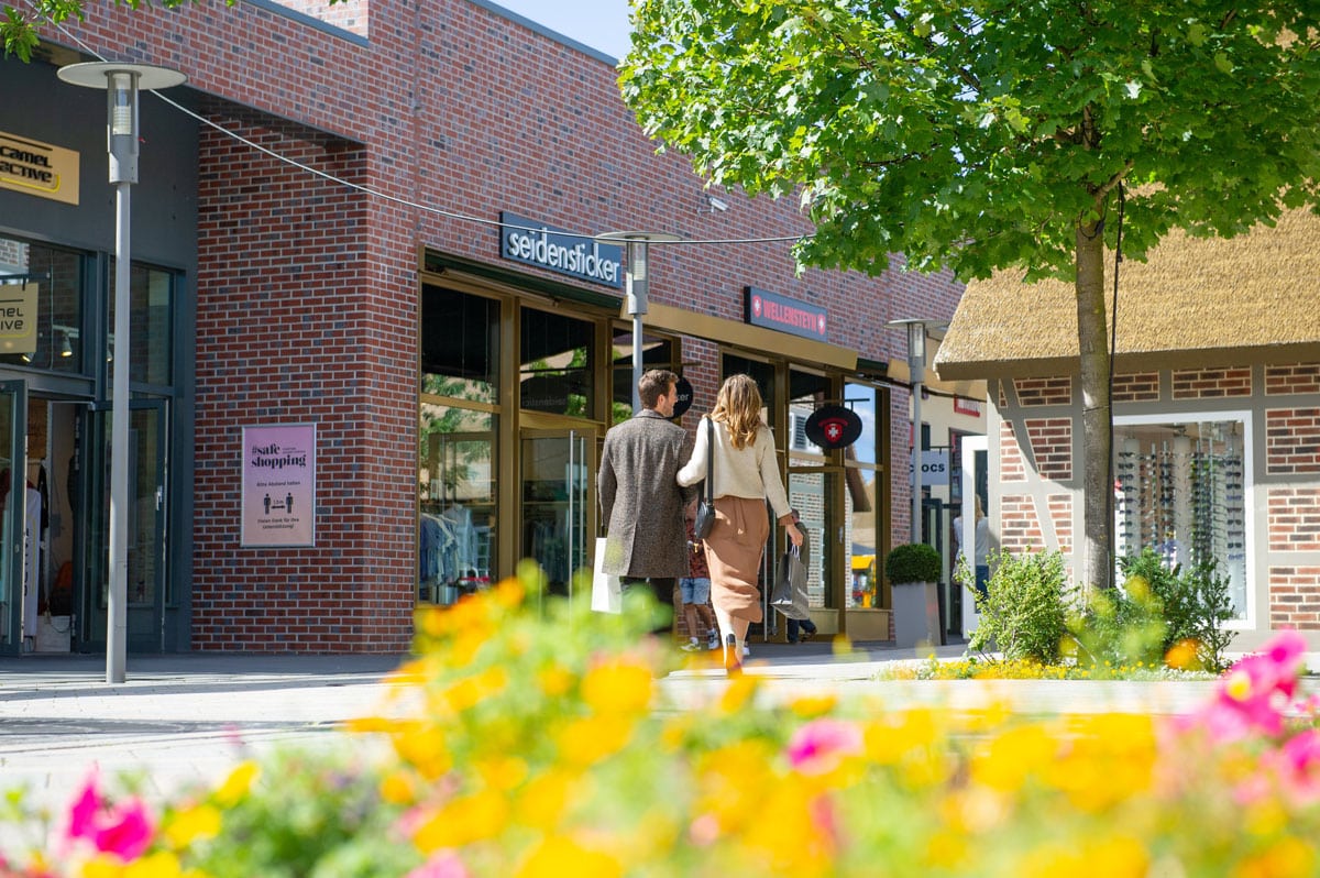 Outletcenter Soltau - der Charme zahlreicher Heide-Häuschen