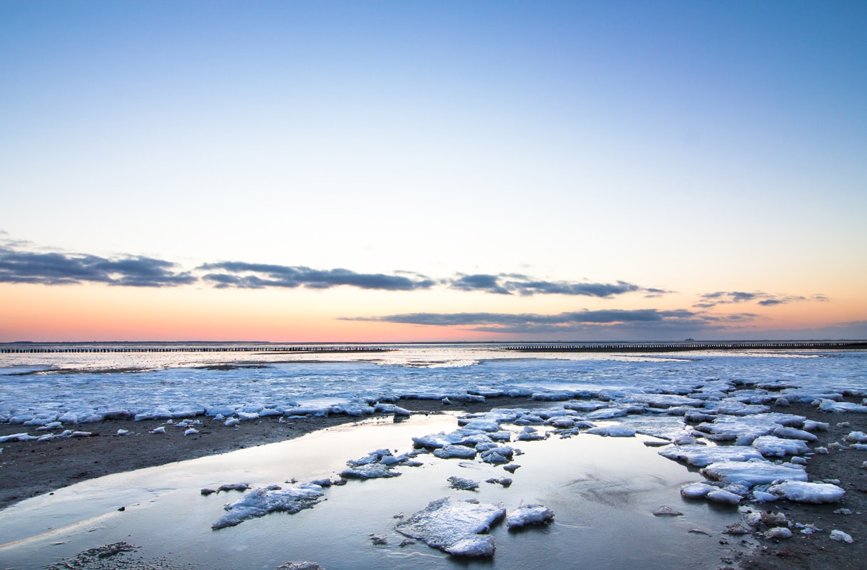 Winter an der Nordsee