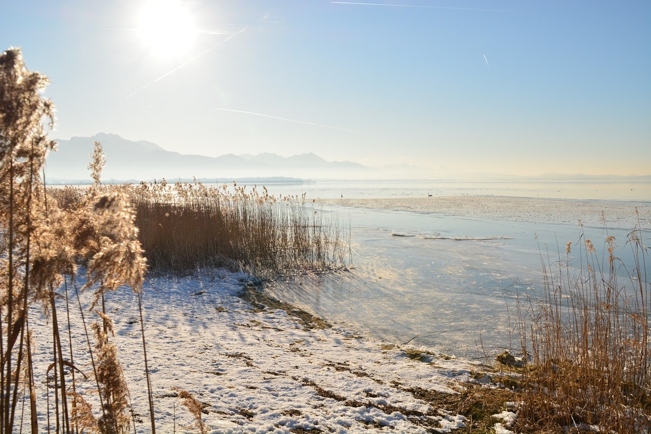 Chiemseeufer im Winter - Winterzauber