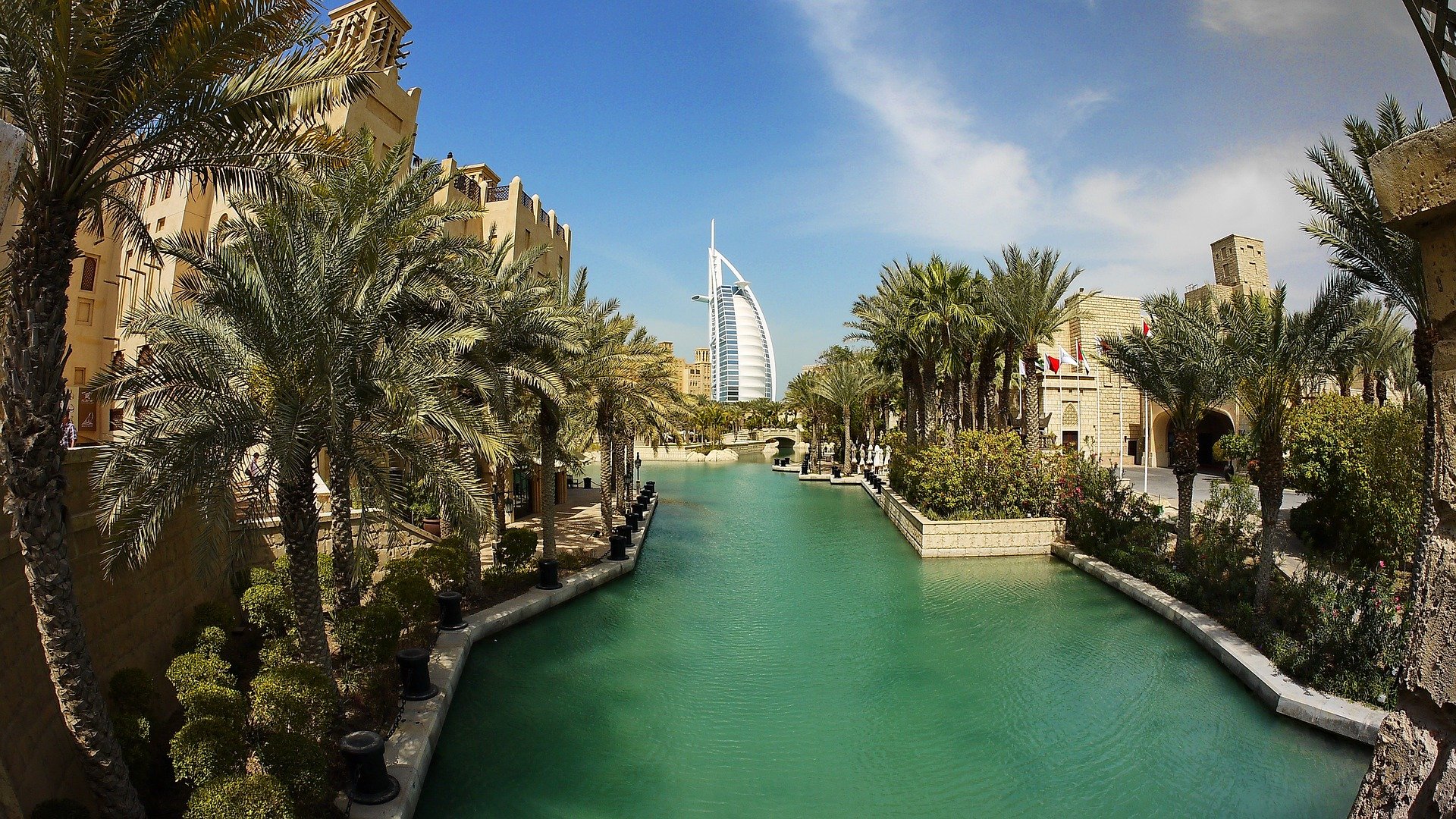 Burj al Arab Dubai Blick auf Burj al Arab in Dubai