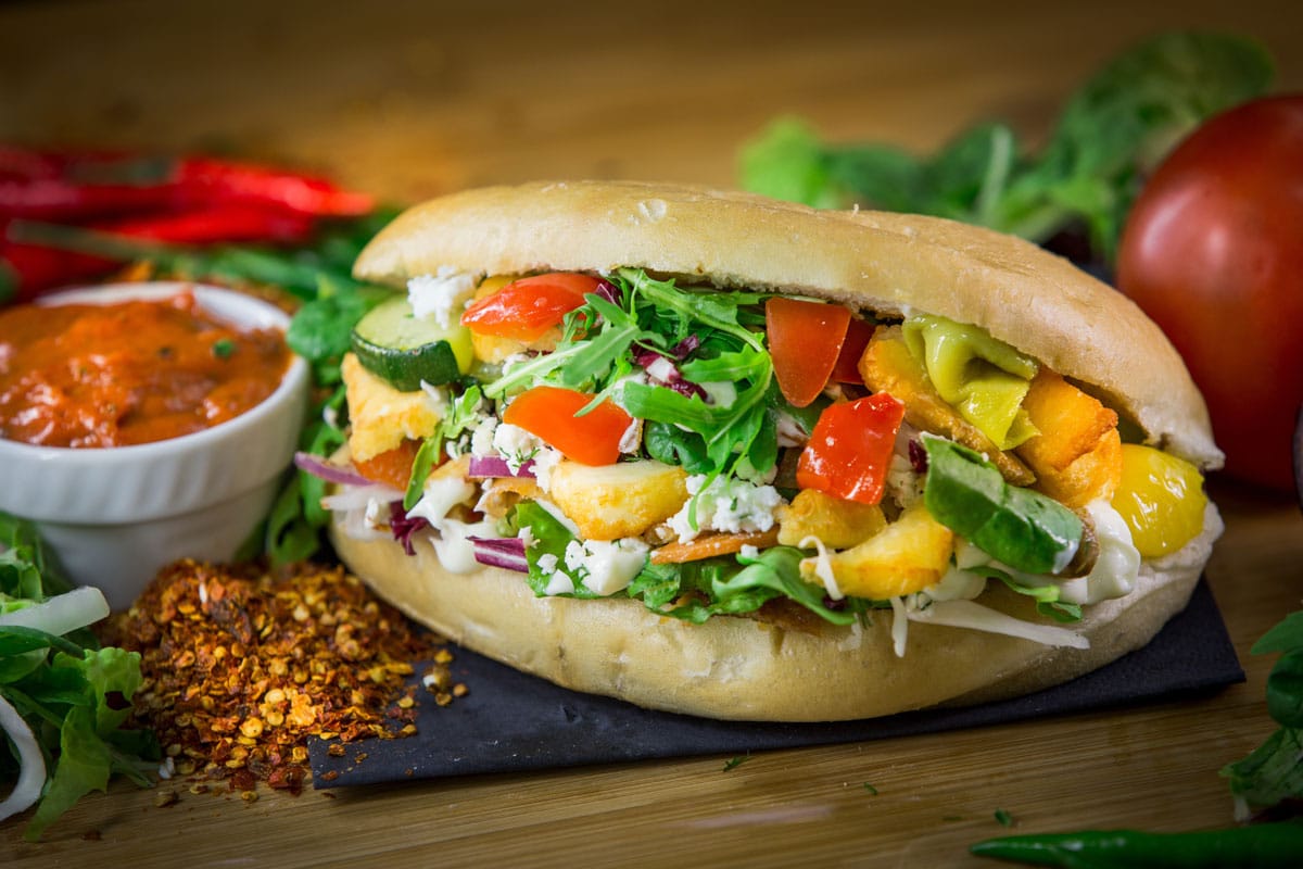 Vegetarischer Döner selbst gemacht - mit allem?