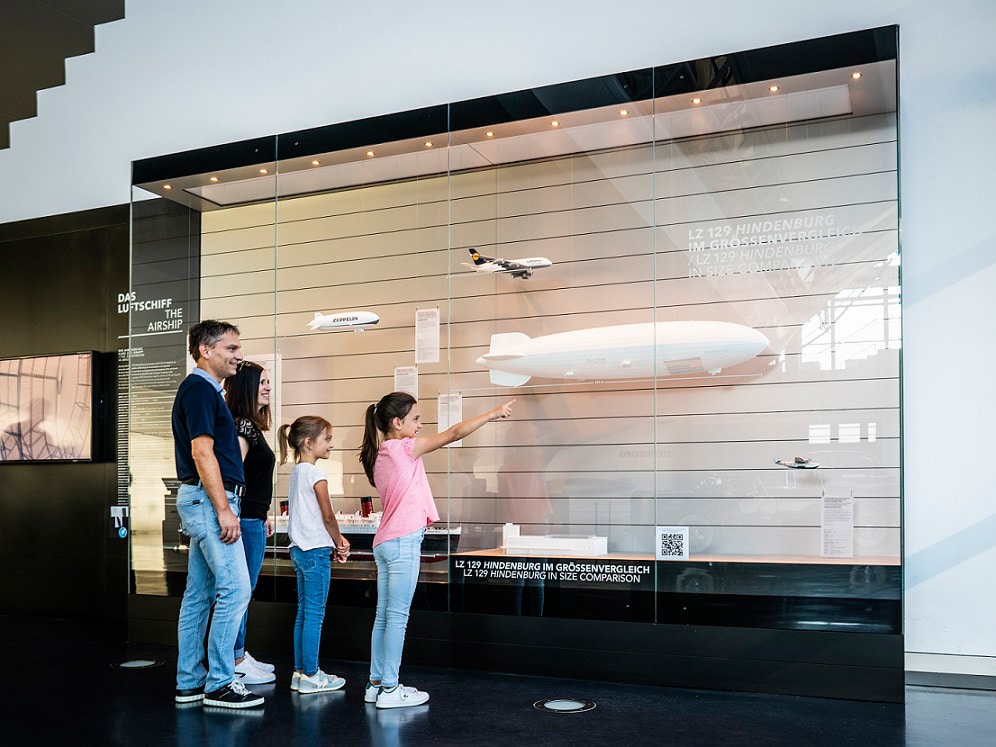 Zeppelin Museum, Ausstellung
