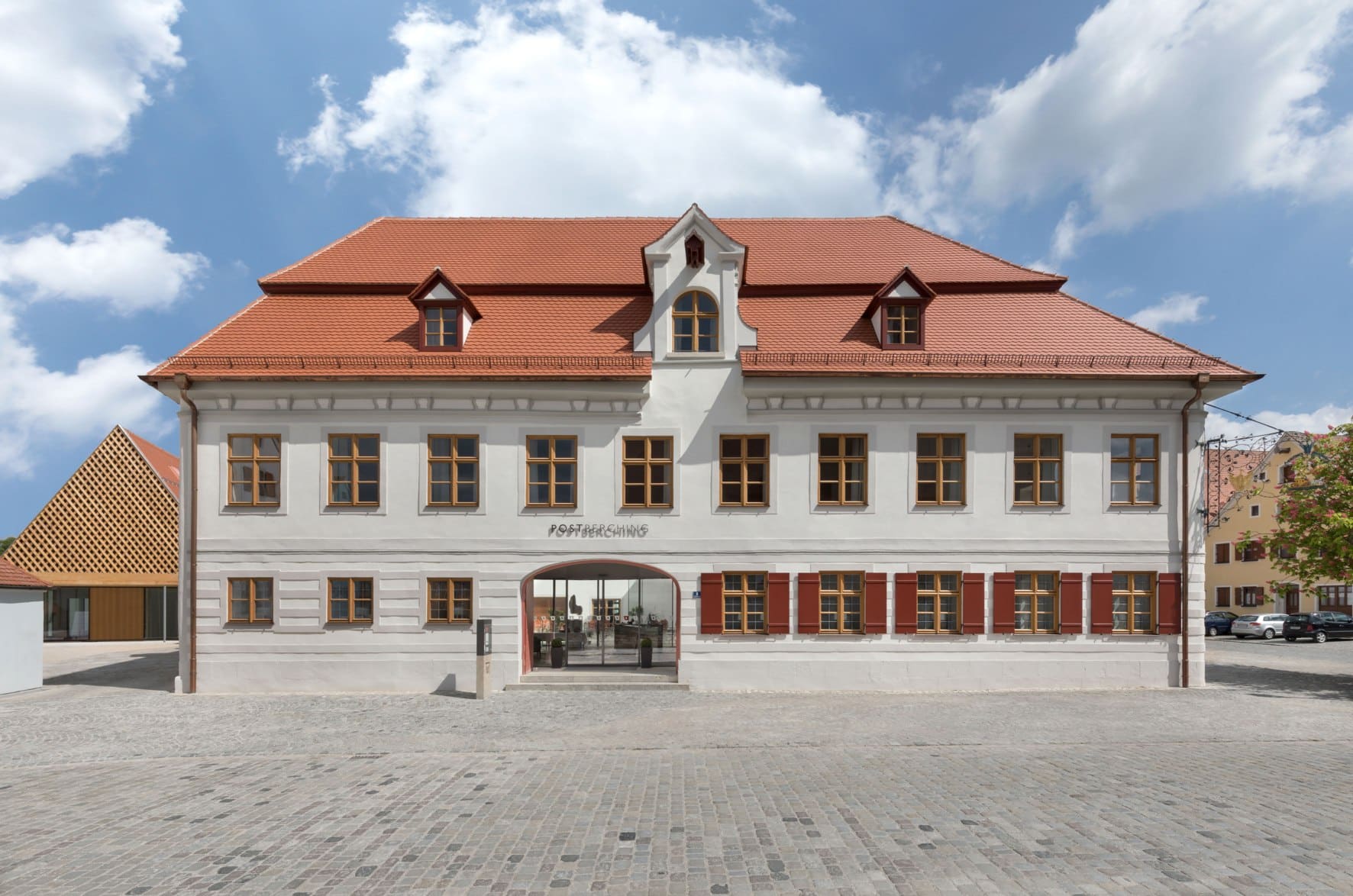 Gebäudeansicht Hotel Post, Berching
