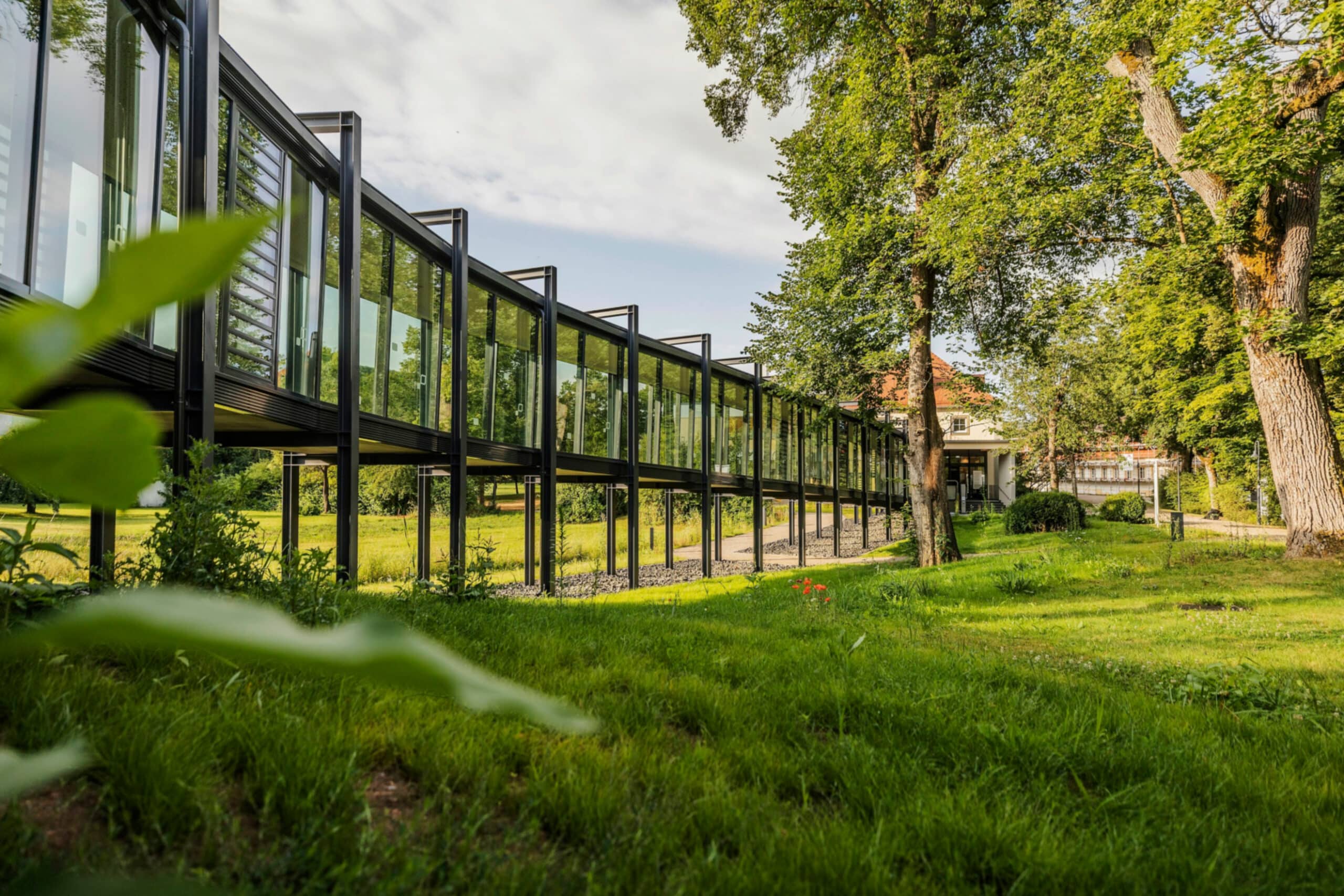 Wandelgang im Kurzpark Bad Bocklet