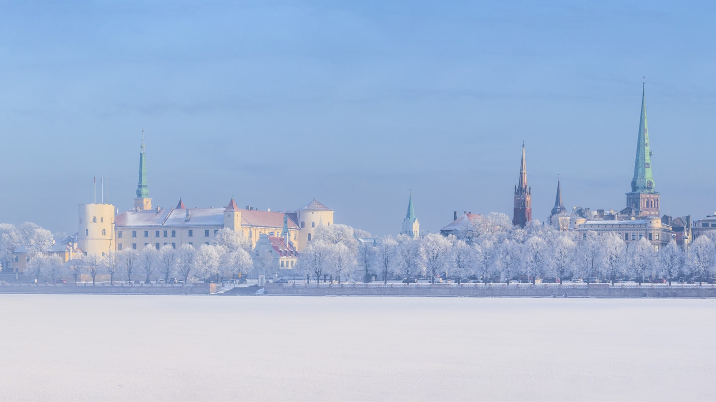Riga im Winter