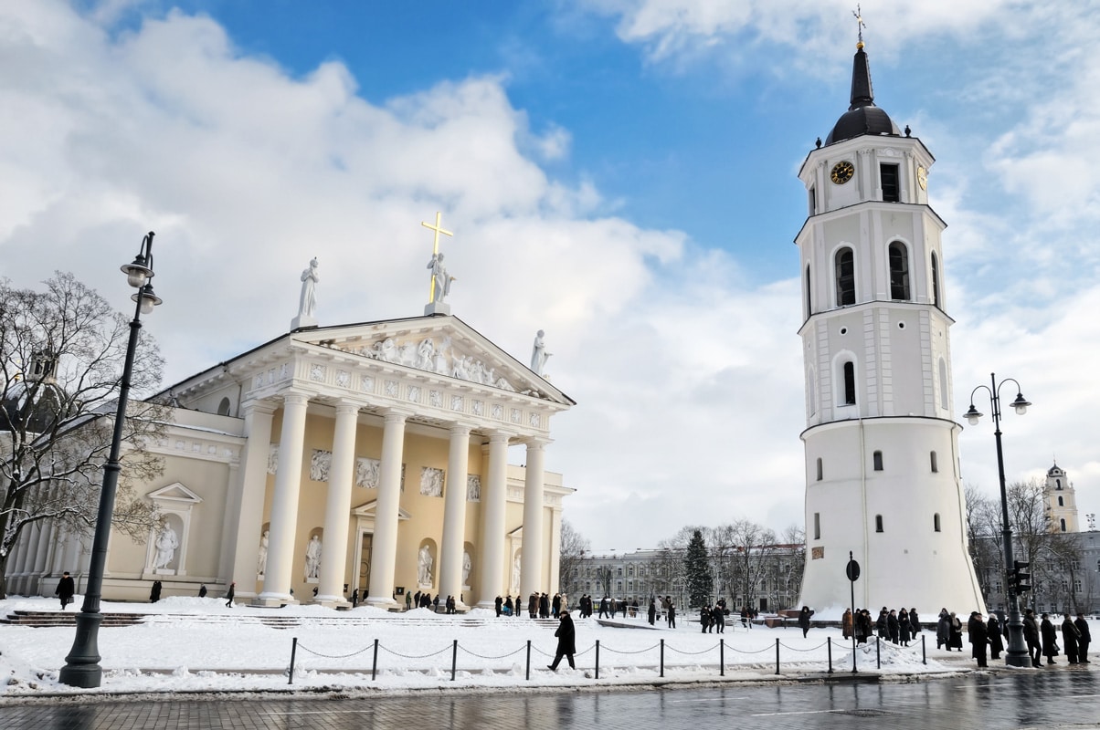 Vilnius im Winter