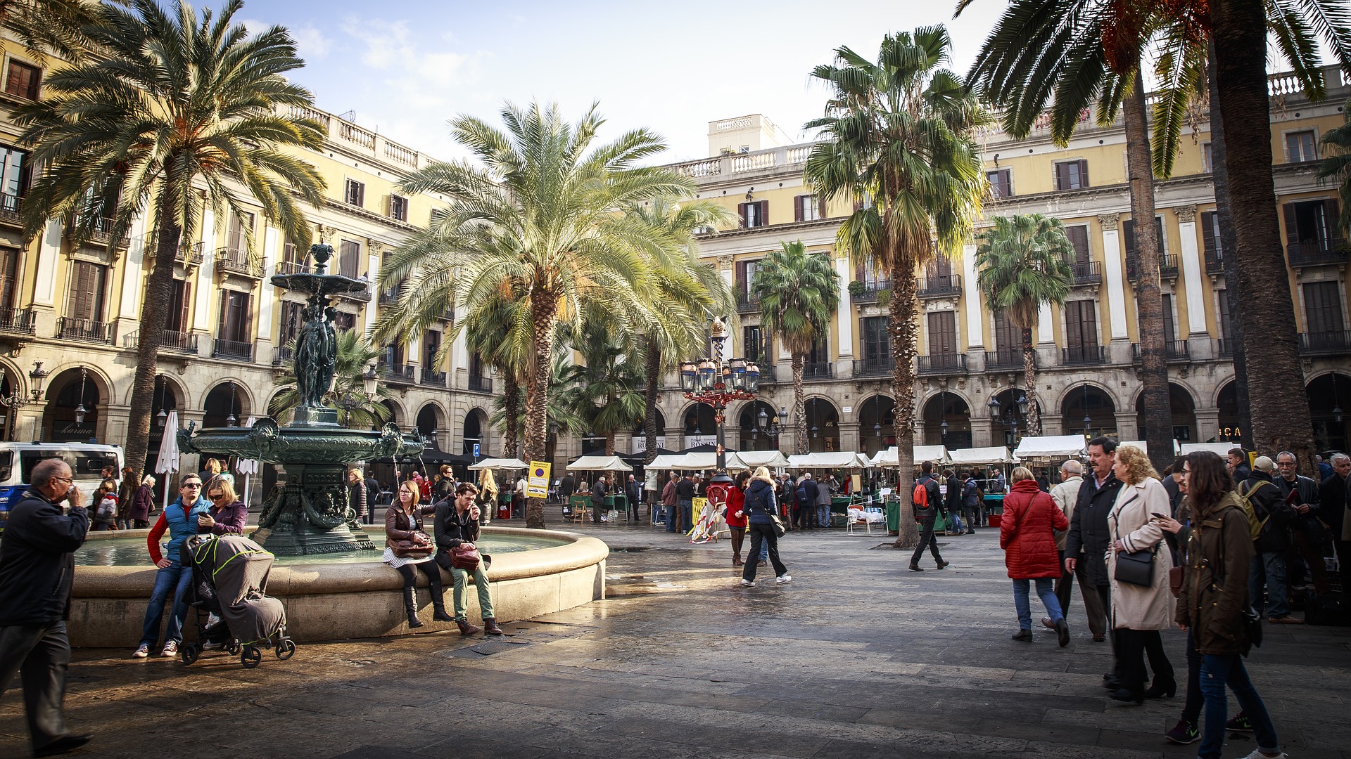 Barcelona Platz in Barcelona