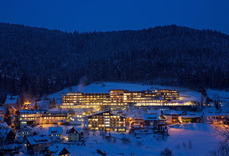 Traube Tonbach, Außenansicht im Winter