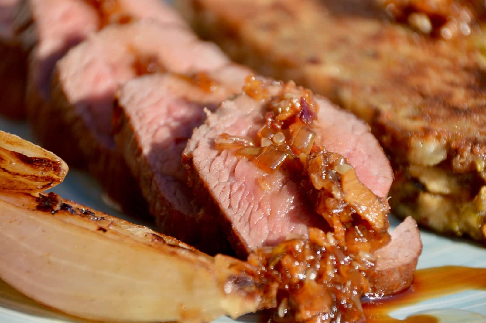 Zwiebel-Biersauce Zwiebel-Biersoße