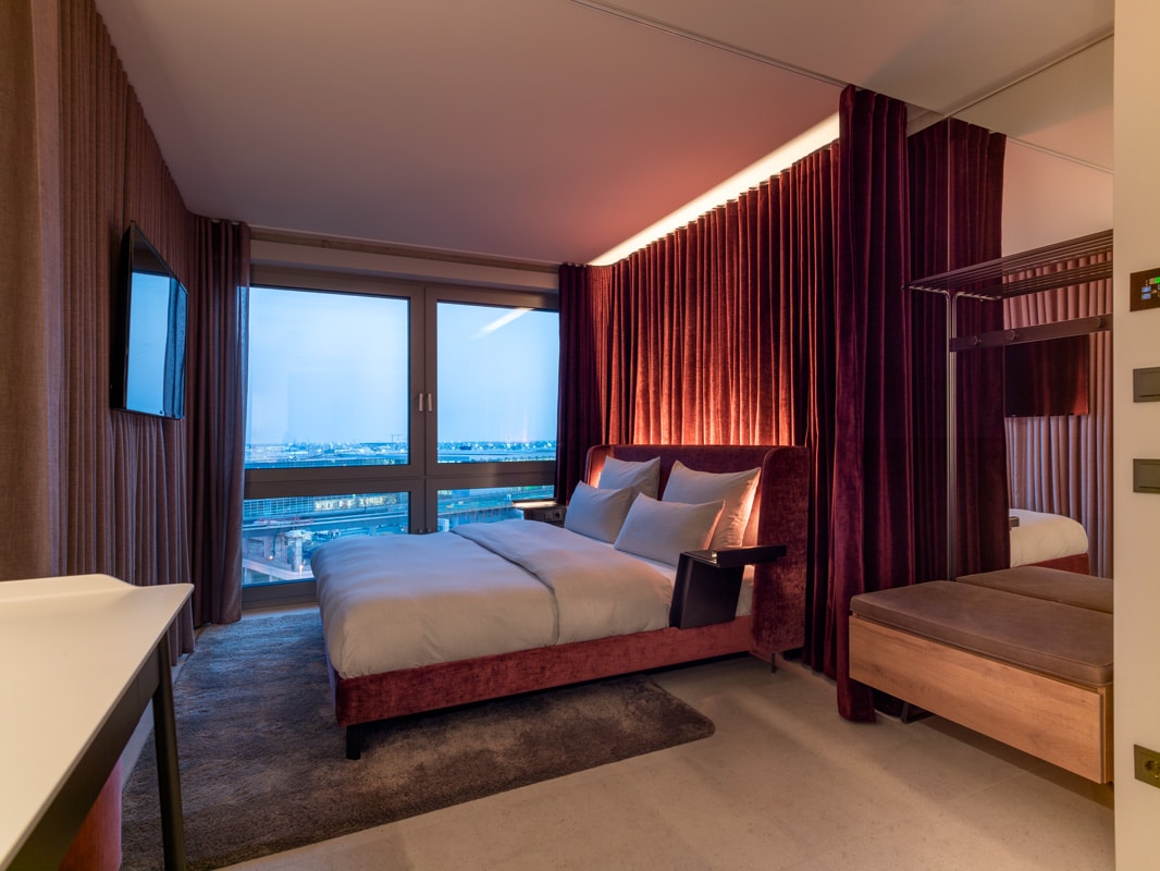 b’mine hotel Frankfurt, Zimmer b’mine hotel Frankfurt, Zimmer