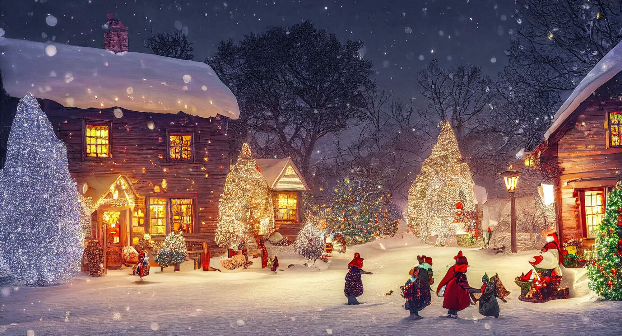 Weihnachtsstimmung – Advent – AI Digital generated – Illustartio