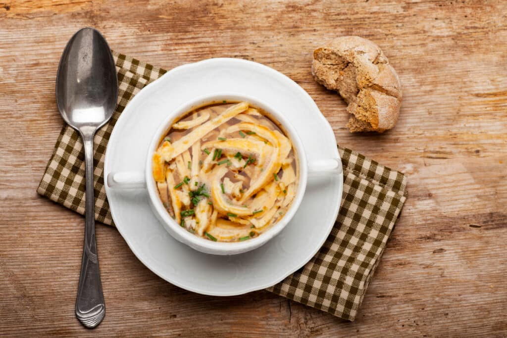 Flaedlesuppe Flaedlesuppe