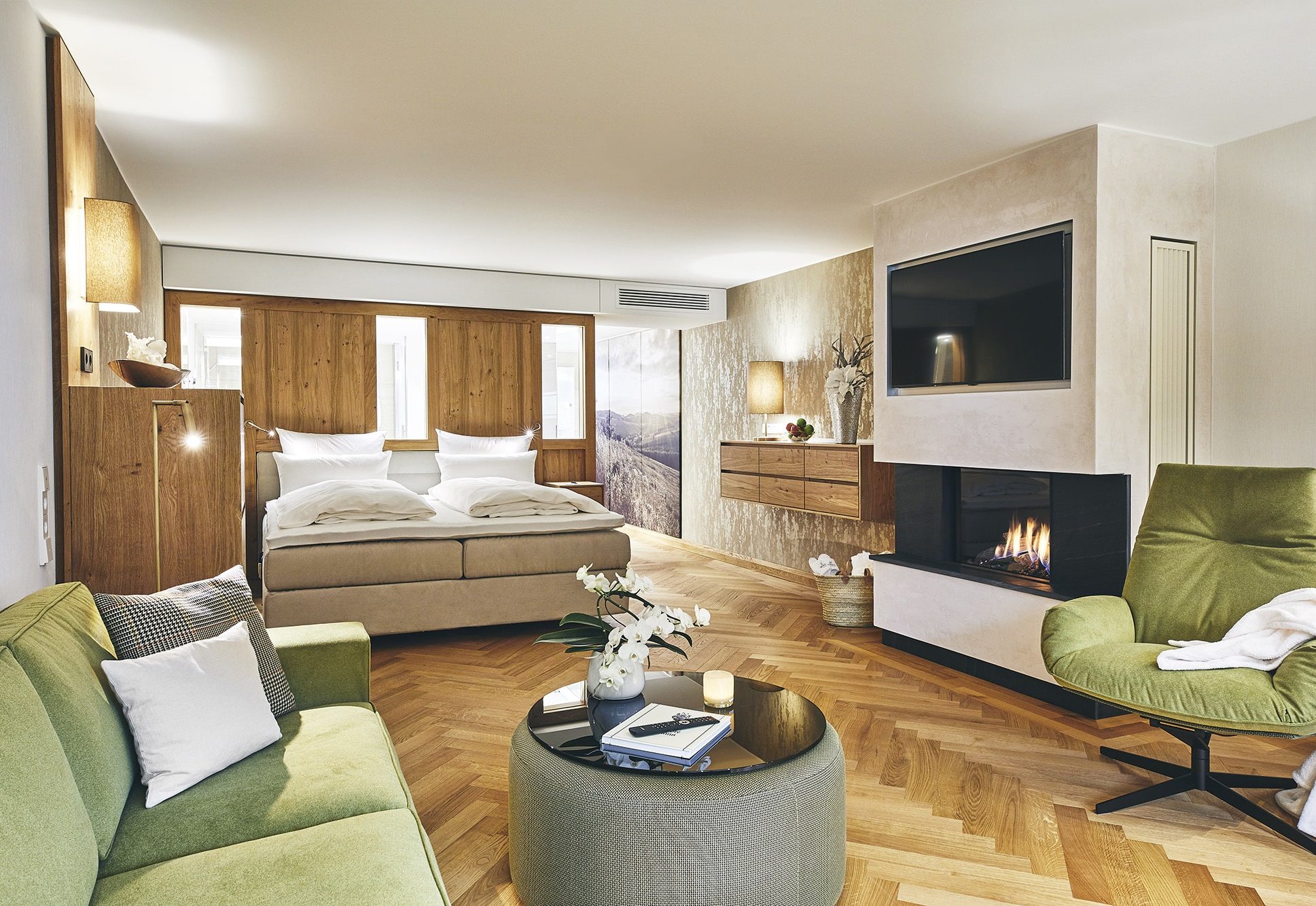Geräumiges Suite im Hotel Deimann