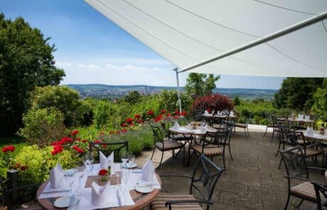 Terrasse Terrasse Parkhotel Donauwörth