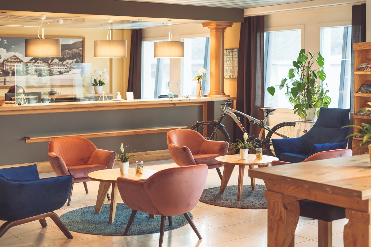Tailormade Hotel STANS SÜD, Rezeption Tailormade Hotel STANS SÜD, Rezeption