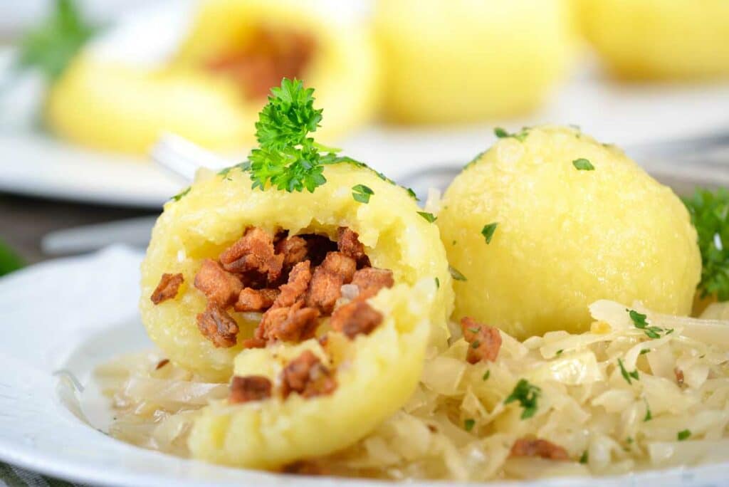 Grammelknödel Grammelknödel a