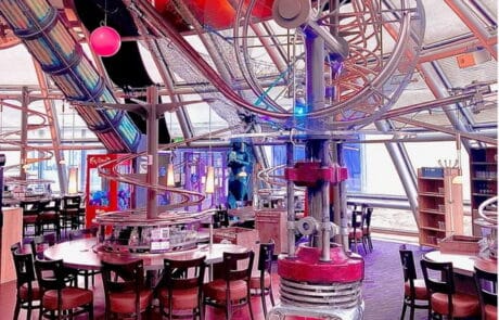 Restaurant Schwerelos Dresden, Innenansicht