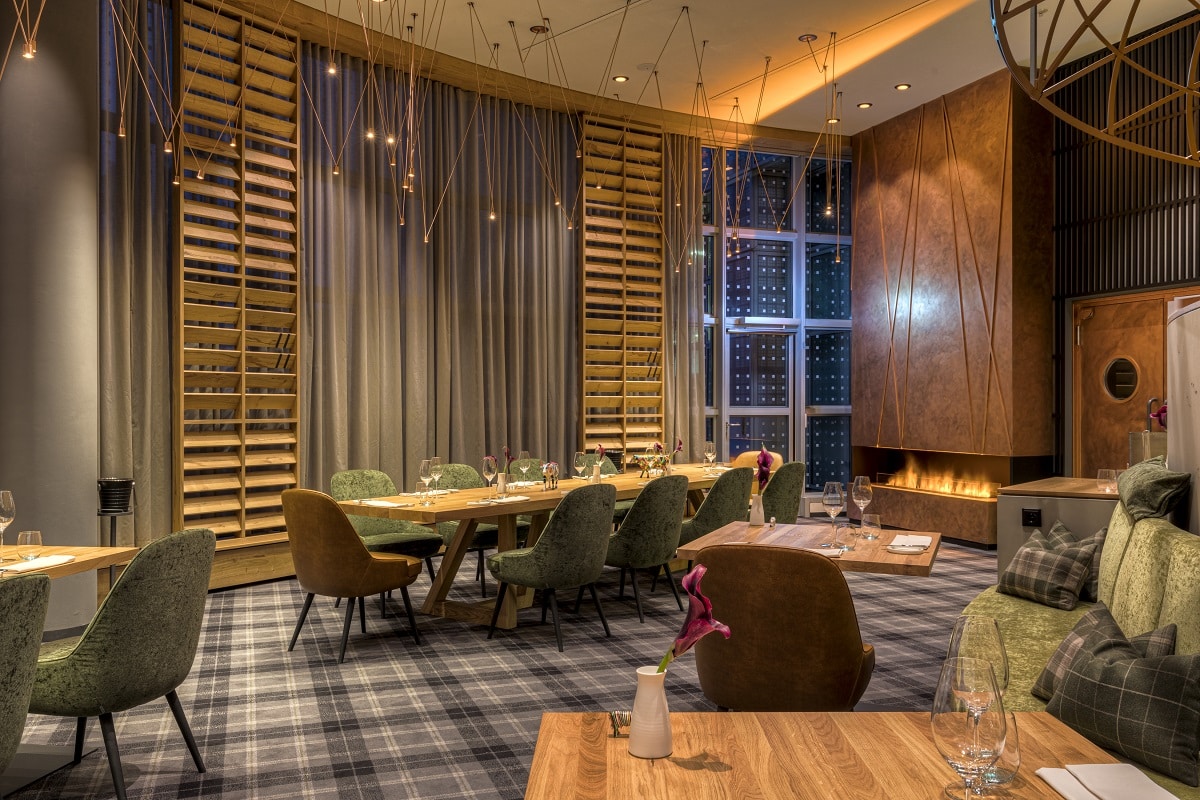 Restaurant Mountain Hub Gourmet München, Innenansicht Restaurant Mountain Hub Gourmet München, Innenansicht