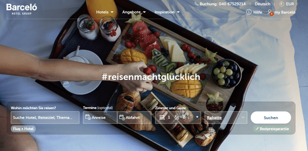 Unterkunft buchen Reiseportal Startseite