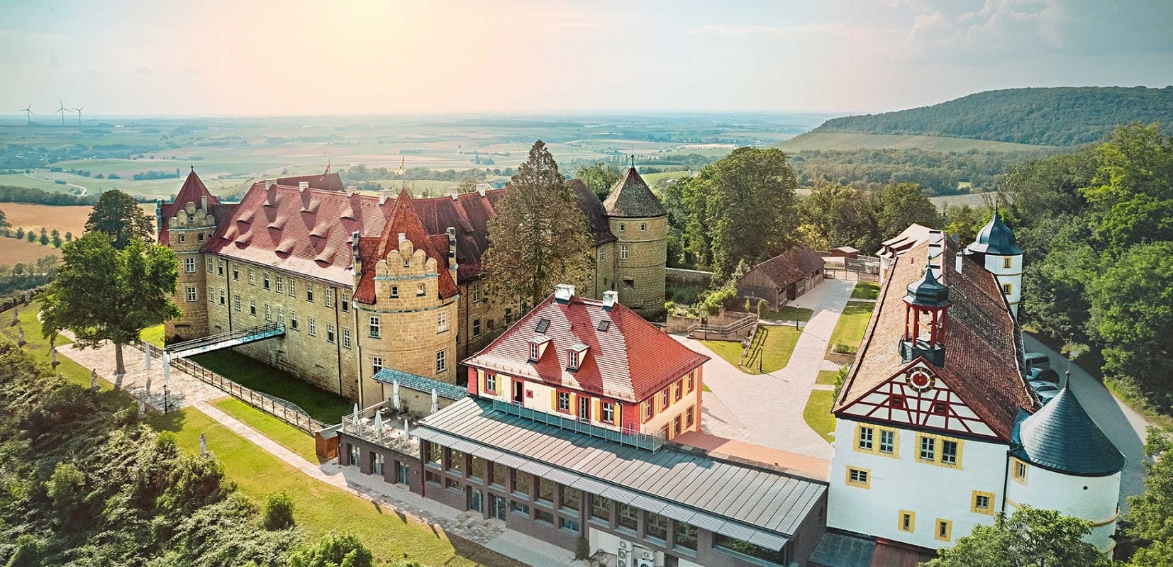 Hotel Schloss Frankenberg Weigenheim, Außenansicht
