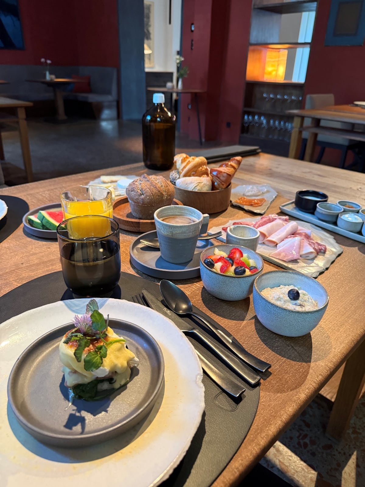 Frühstück Früstücksauswahl im PURS Andernach