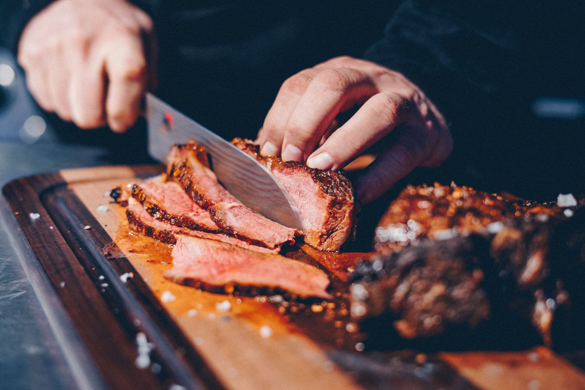 Gegrilltes Gourmetfleisch Gourmetfleisch gegrillt