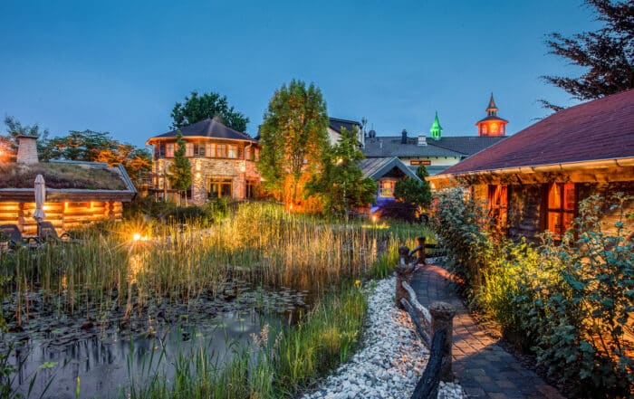 Wellnesshotel Seeschlößchen Senftenberg, Garten