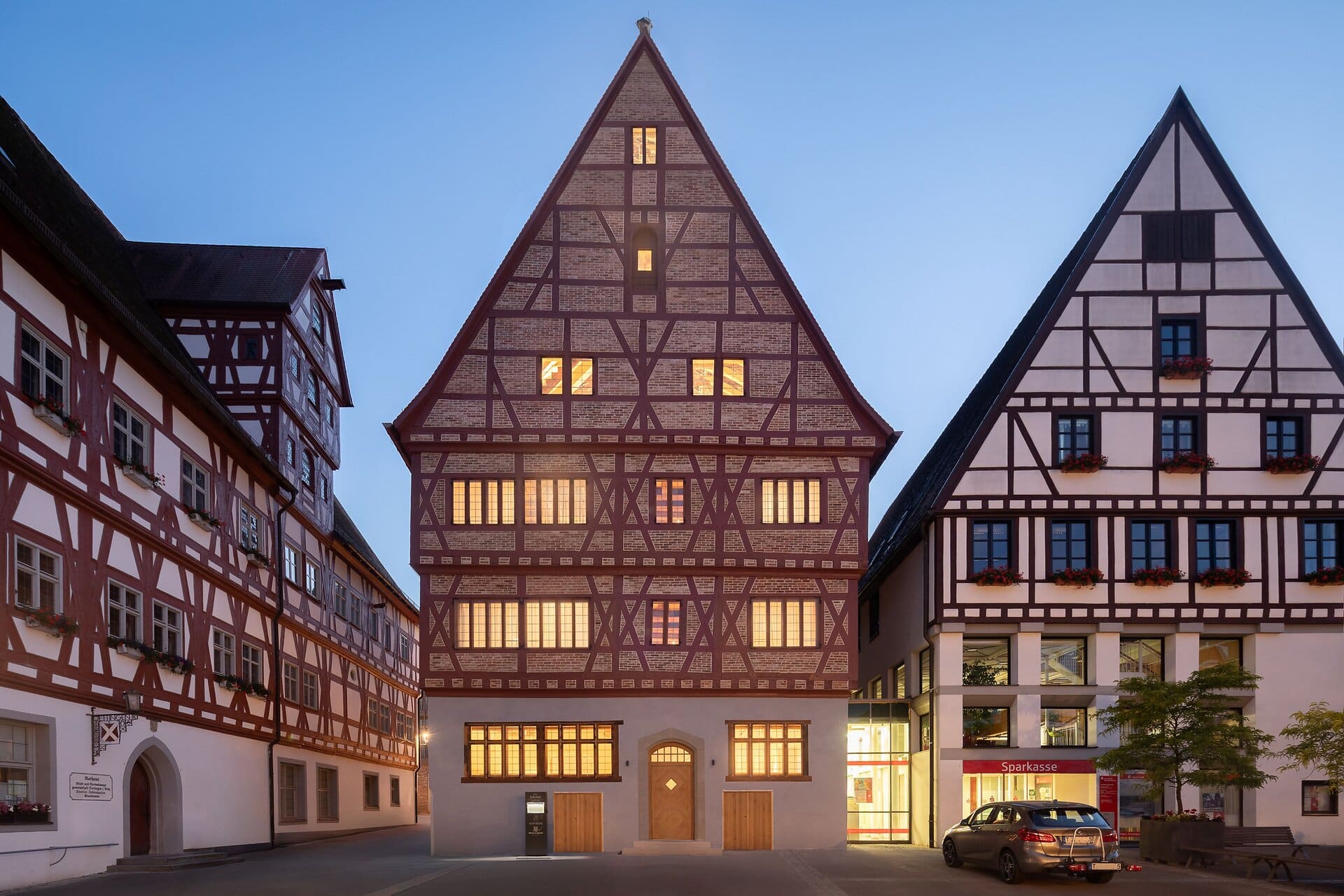 Hotel Krone Oettingen, Außenansicht