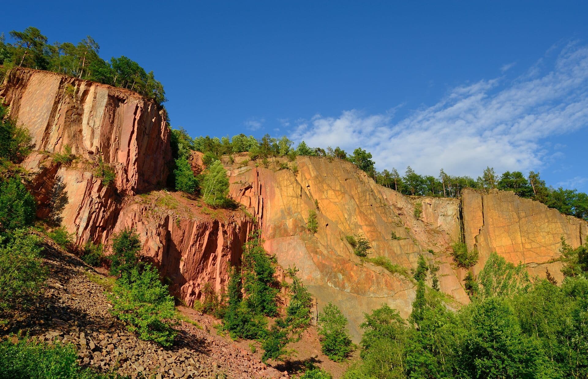 Steinbruch bei Wünschendorf