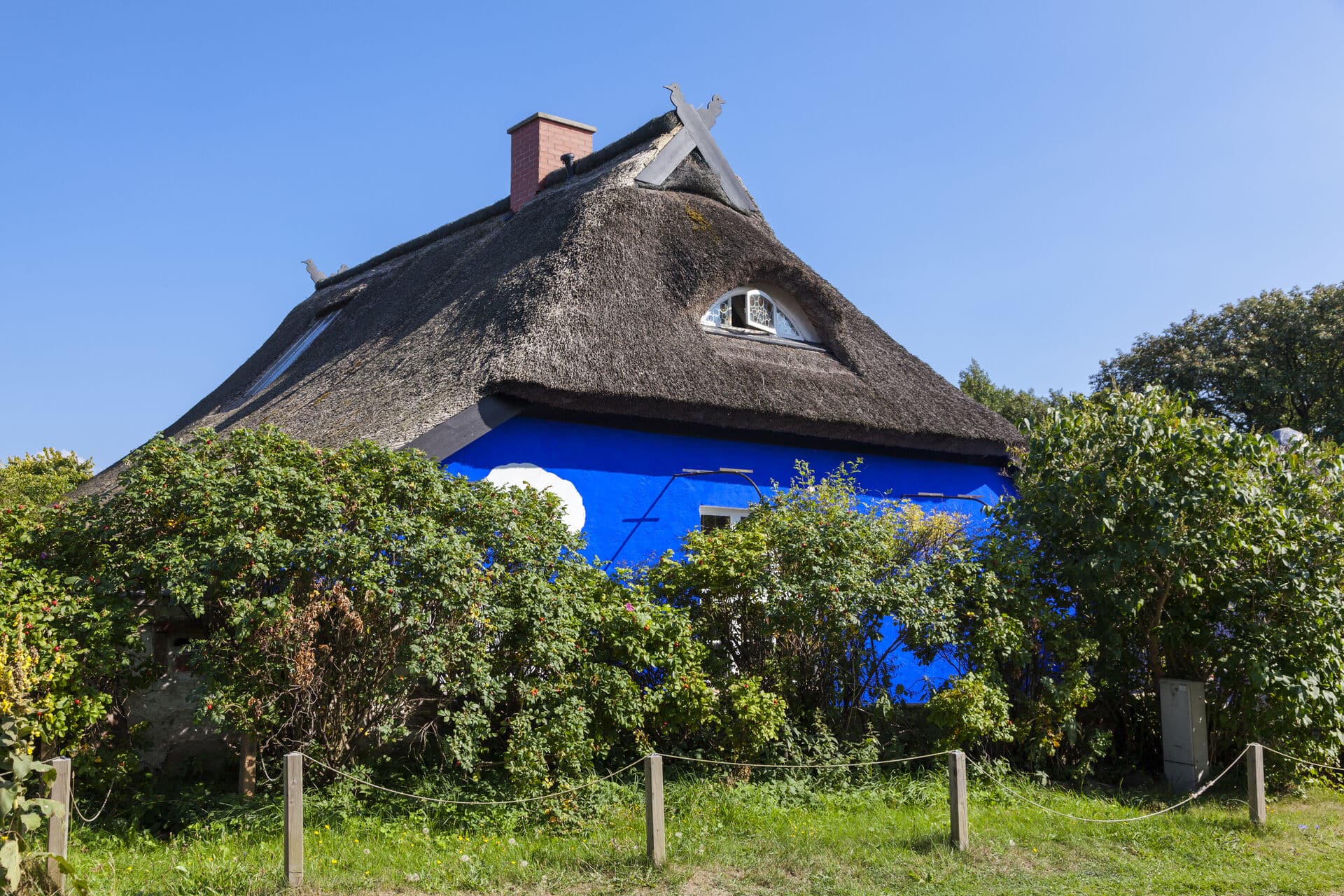 Blaue Scheune in Vitte, Hiddensee