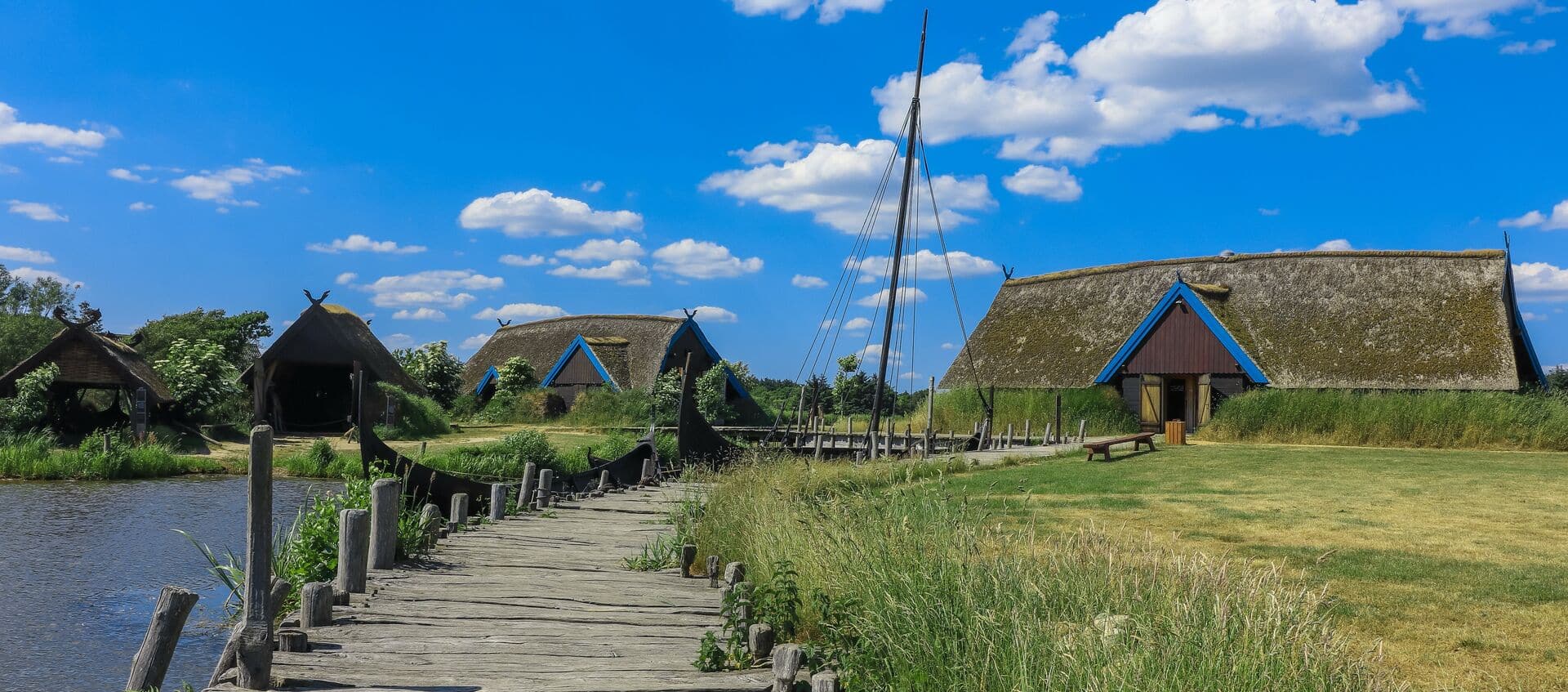 Wikinger Museum Bork Wikingersiedlung Bork in Dänemark