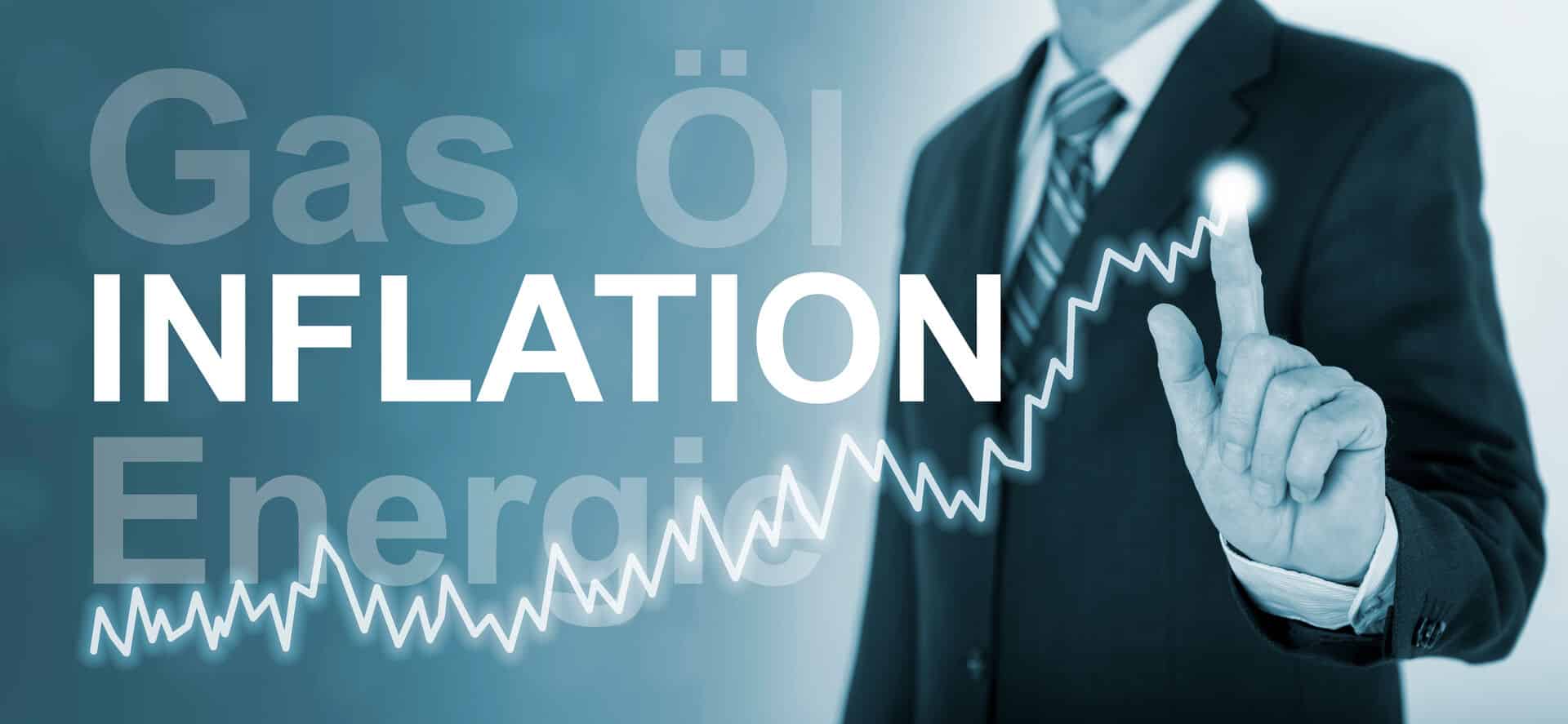 Inflation durch steigende Energiekosten Schema Inflation durch steigende Energiekosten